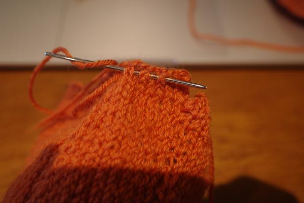 Seaming the top